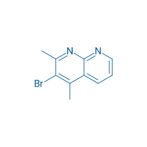 3-Bromo-2,4-dimethyl-1,8-naphthyridine 5g