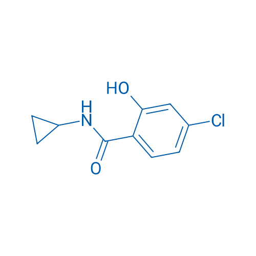4-Chloro-N-cyclopropyl-2-hydroxybenzamide 5g