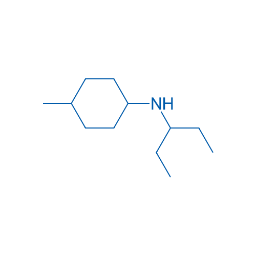 4-Methyl-N-(pentan-3-yl)cyclohexan-1-amine 100mg