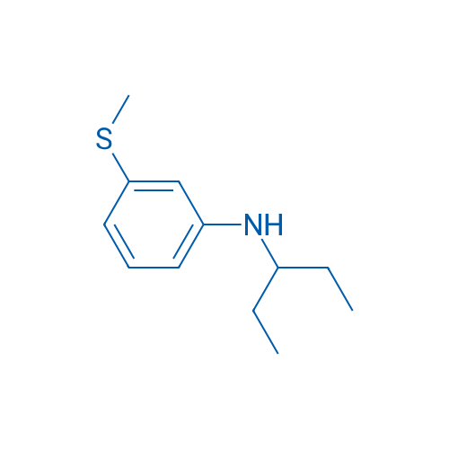 3-(Methylsulfanyl)-N-(pentan-3-yl)aniline 1g