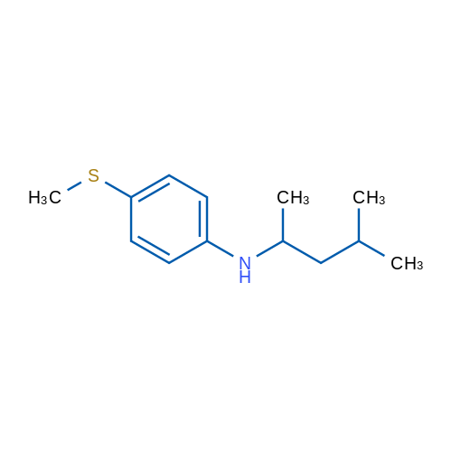 N-(4-Methylpentan-2-yl)-4-(methylsulfanyl)aniline 1g