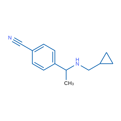 4-(1-((Cyclopropylmethyl)amino)ethyl)benzonitrile 1g