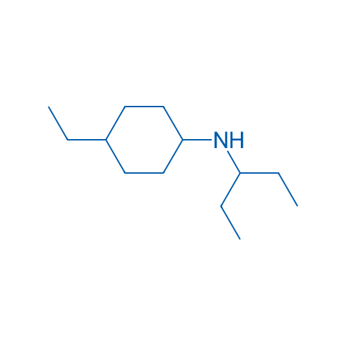 4-Ethyl-N-(pentan-3-yl)cyclohexan-1-amine 100mg