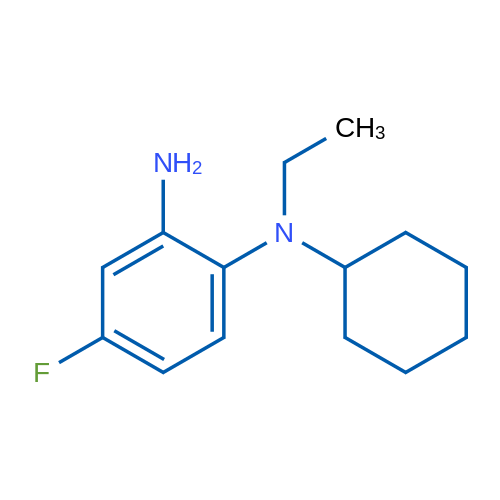 N1-Cyclohexyl-N1-ethyl-4-fluorobenzene-1,2-diamine 1g