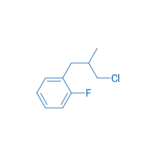 1-(3-Chloro-2-methylpropyl)-2-fluoro-benzene 1g