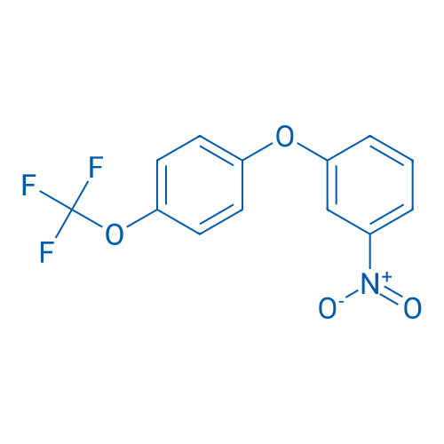 1-Nitro-3-(4-(trifluoromethoxy)phenoxy)benzene 250mg