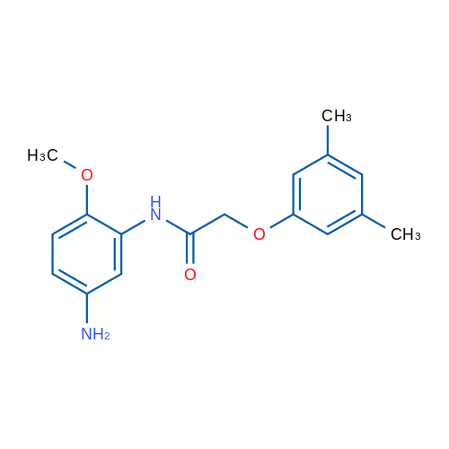 N-(5-Amino-2-methoxyphenyl)-2-(3,5-dimethylphenoxy)acetamide 1g