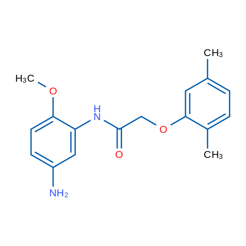 N-(5-Amino-2-methoxyphenyl)-2-(2,5-dimethylphenoxy)acetamide 1g