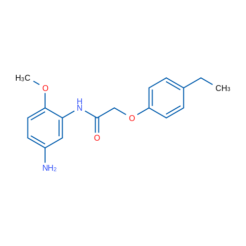 N-(5-Amino-2-methoxyphenyl)-2-(4-ethylphenoxy)acetamide 1g