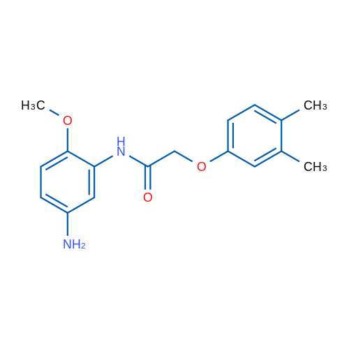 N-(5-Amino-2-methoxyphenyl)-2-(3,4-dimethylphenoxy)acetamide 5g