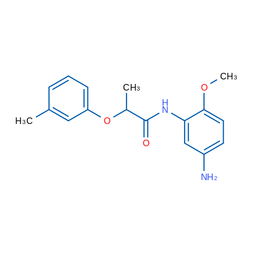 N-(5-Amino-2-methoxyphenyl)-2-(m-tolyloxy)propanamide 5g