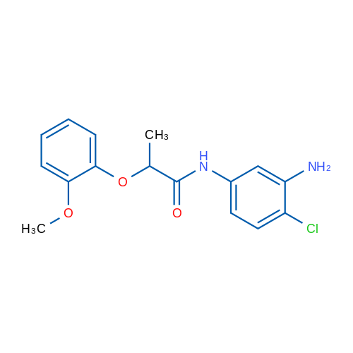 N-(3-Amino-4-chlorophenyl)-2-(2-methoxyphenoxy)propanamide 1g