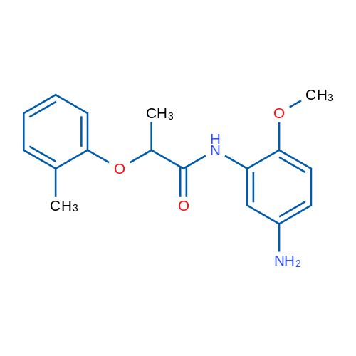 N-(5-Amino-2-methoxyphenyl)-2-(o-tolyloxy)propanamide 1g