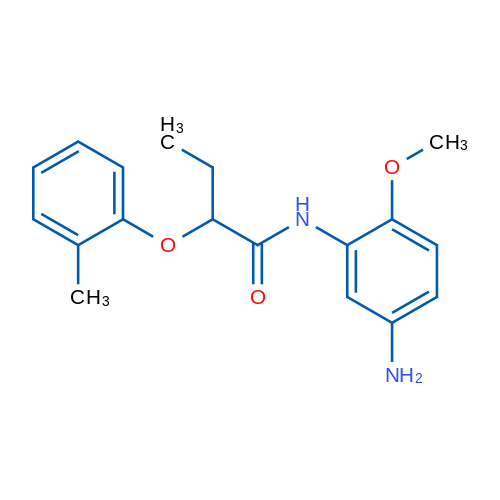 N-(5-Amino-2-methoxyphenyl)-2-(o-tolyloxy)butanamide 5g