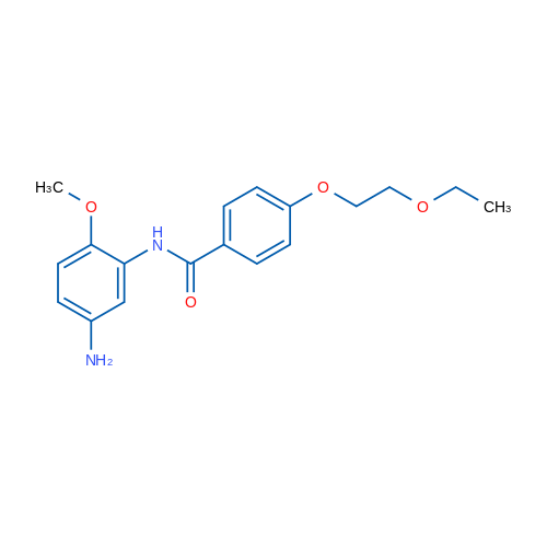 N-(5-Amino-2-methoxyphenyl)-4-(2-ethoxyethoxy)benzamide 1g