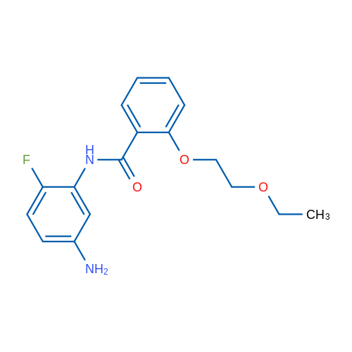 N-(5-Amino-2-fluorophenyl)-2-(2-ethoxyethoxy)benzamide 5g