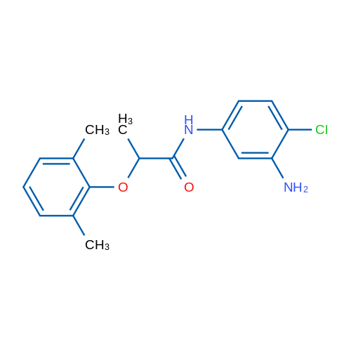 N-(3-Amino-4-chlorophenyl)-2-(2,6-dimethylphenoxy)propanamide 5g