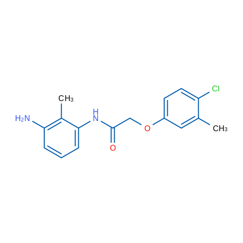 N-(3-Amino-2-methylphenyl)-2-(4-chloro-3-methylphenoxy)acetamide 1g