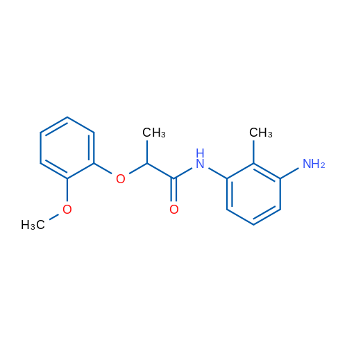 N-(3-Amino-2-methylphenyl)-2-(2-methoxyphenoxy)propanamide 5g