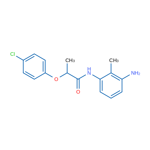 N-(3-Amino-2-methylphenyl)-2-(4-chlorophenoxy)propanamide 1g