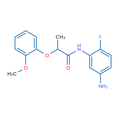 N-(5-Amino-2-fluorophenyl)-2-(2-methoxyphenoxy)propanamide 1g
