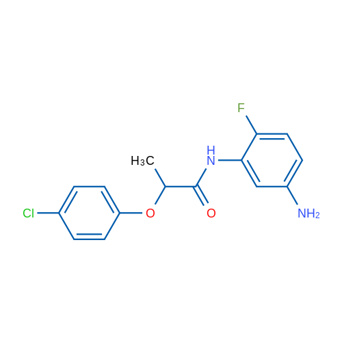 N-(5-Amino-2-fluorophenyl)-2-(4-chlorophenoxy)propanamide 5g