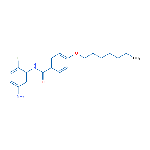 N-(5-Amino-2-fluorophenyl)-4-(heptyloxy)benzamide 5g