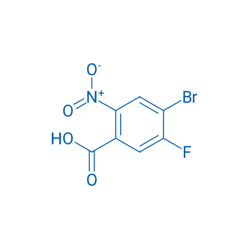 4-Bromo-5-fluoro-2-nitrobenzoic acid 250mg