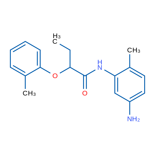 N-(5-Amino-2-methylphenyl)-2-(o-tolyloxy)butanamide 1g