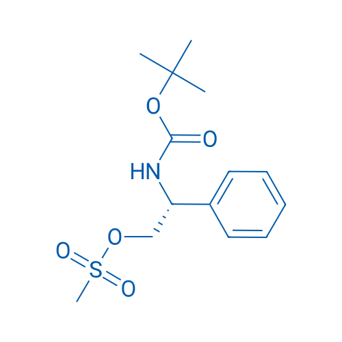 (R)-2-((tert-Butoxycarbonyl)amino)-2-phenylethyl methanesulfonate 500g