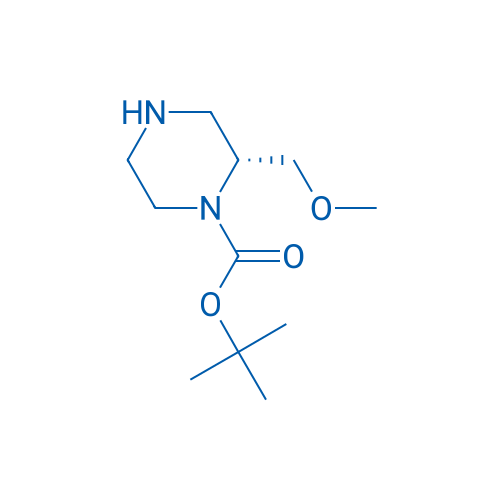 (R)-tert-Butyl 2-(methoxymethyl)piperazine-1-carboxylate 1g