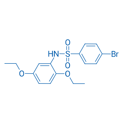4-Bromo-N-(2,5-diethoxyphenyl)benzenesulfonamide 250mg