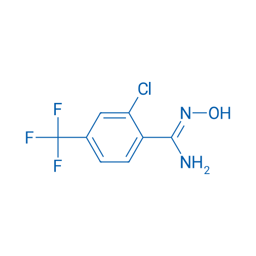 2-Chloro-N'-hydroxy-4-(trifluoromethyl)benzimidamide 1g