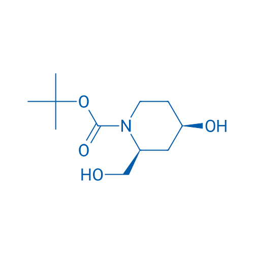tert-Butyl (2S,4R)-4-hydroxy-2-(hydroxymethyl)piperidine-1-carboxylate 50mg