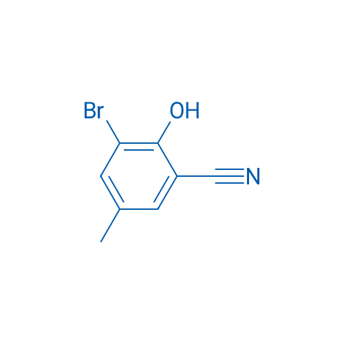 3-Bromo-2-hydroxy-5-methylbenzonitrile 1g