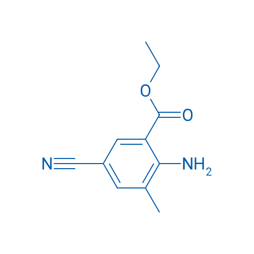 Ethyl 2-amino-5-cyano-3-methylbenzoate 100mg