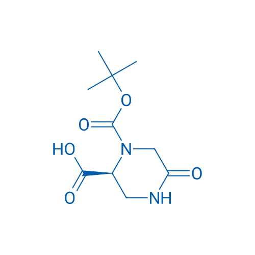 (S)-1-(tert-Butoxycarbonyl)-5-oxopiperazine-2-carboxylic acid 100mg