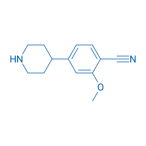 2-Methoxy-4-(piperidin-4-yl)benzonitrile 1g