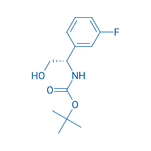 tert-Butyl (S)-(1-(3-fluorophenyl)-2-hydroxyethyl)carbamate 250mg