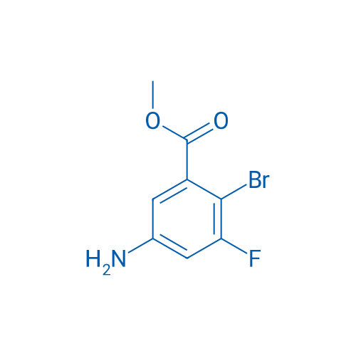 Methyl 5-amino-2-bromo-3-fluorobenzoate 250mg