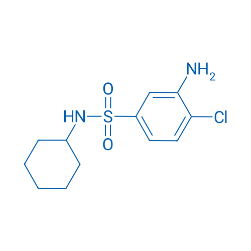 3-Amino-4-chloro-N-cyclohexylbenzenesulfonamide 5g
