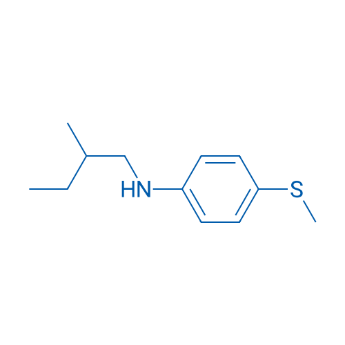 N-(2-Methylbutyl)-4-(methylsulfanyl)aniline 5g