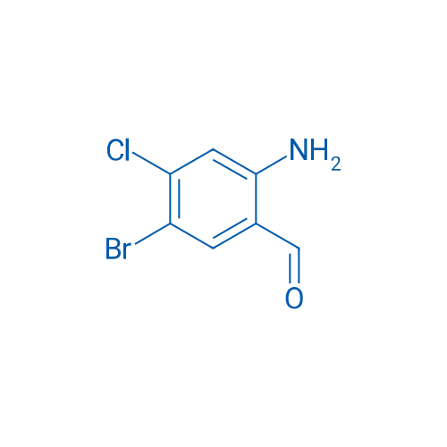 2-Amino-5-bromo-4-chlorobenzaldehyde 250mg
