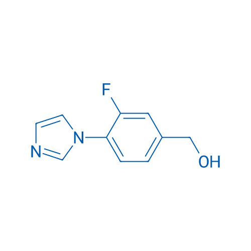 (3-Fluoro-4-(1H-imidazol-1-yl)phenyl)methanol 50mg