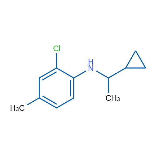 2-Chloro-N-(1-cyclopropylethyl)-4-methylaniline 5g