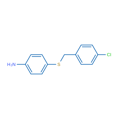 4-((4-Chlorobenzyl)thio)aniline 1g