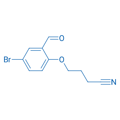 4-(4-Bromo-2-formylphenoxy)butanenitrile 1g
