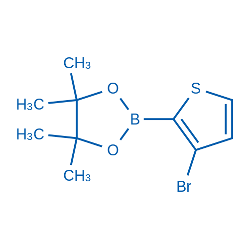 2-(3-Bromothiophen-2-yl)-4,4,5,5-tetramethyl-1,3,2-dioxaborolane 100mg