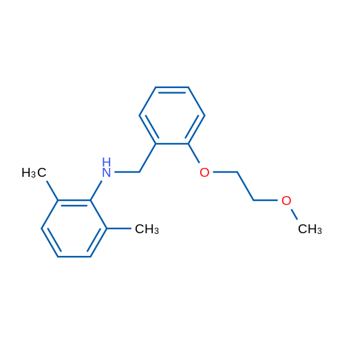 N-(2-(2-Methoxyethoxy)benzyl)-2,6-dimethylaniline 1g