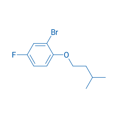 2-Bromo-4-fluoro-1-(isopentyloxy)benzene 1g